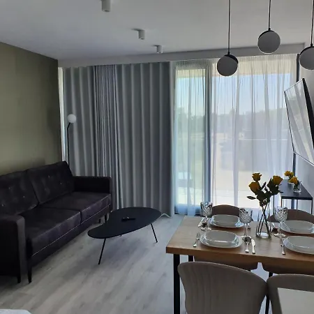 דירה Sea & Lake Apartament 17, 317 Molo Mielno Sosnowy Las 15 מיילנו